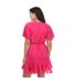 Robe courte elsieee femme rose Ted Baker-2