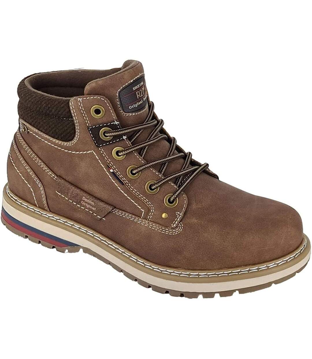 Bottines homme marron Route 21