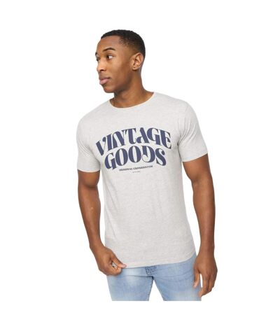 T-shirt Wilsby Homme Gris Chiné Crosshatch