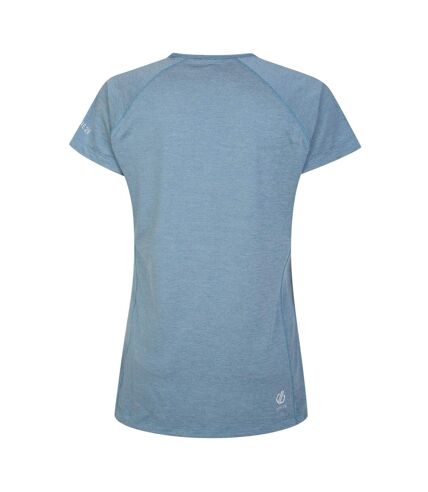 T-shirt corral femme bleu ciel chiné Dare 2B