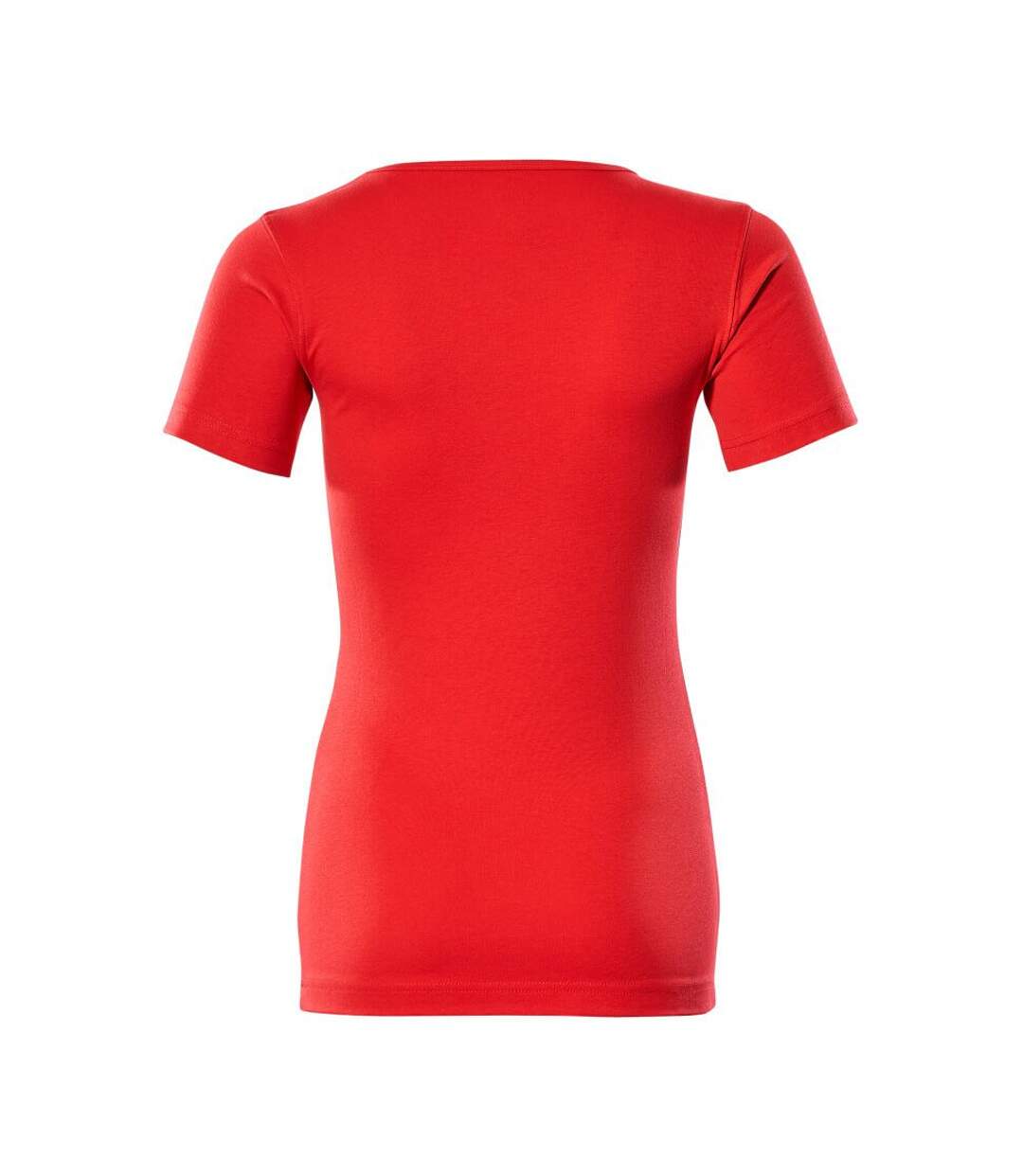 Womens/ladies Crossover Arras T-shirt Traffic Red Mascot-2