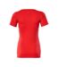 Womens/ladies Crossover Arras T-shirt Traffic Red Mascot-2