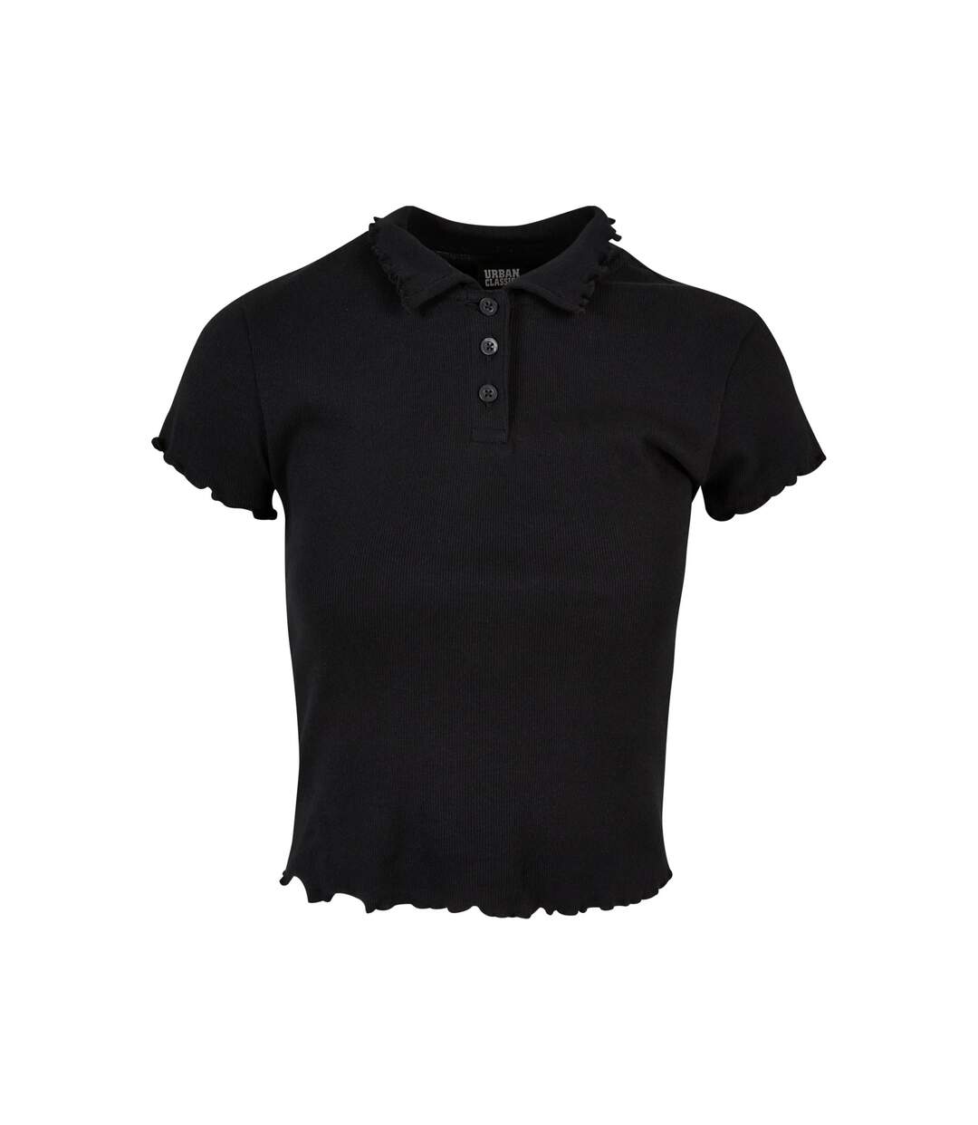 Polo Femme Noir Urban Classics-1