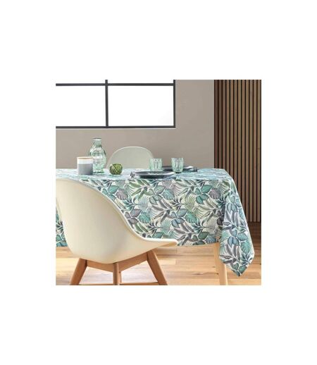 Nappe Antitache Imprimé Stylis 145x240cm Vert