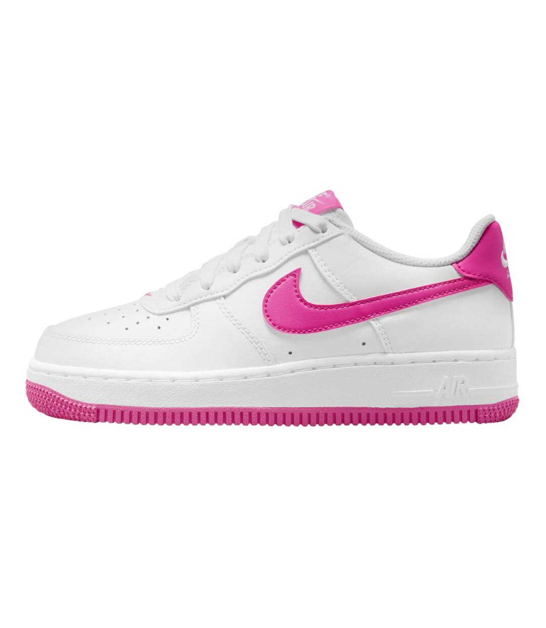 Baskets Air Force Femme Blanc Rose Nike-4