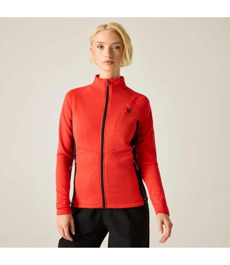 Veste Extensible À Col Montant Emerging Femme Rouge Orange Dare 2B