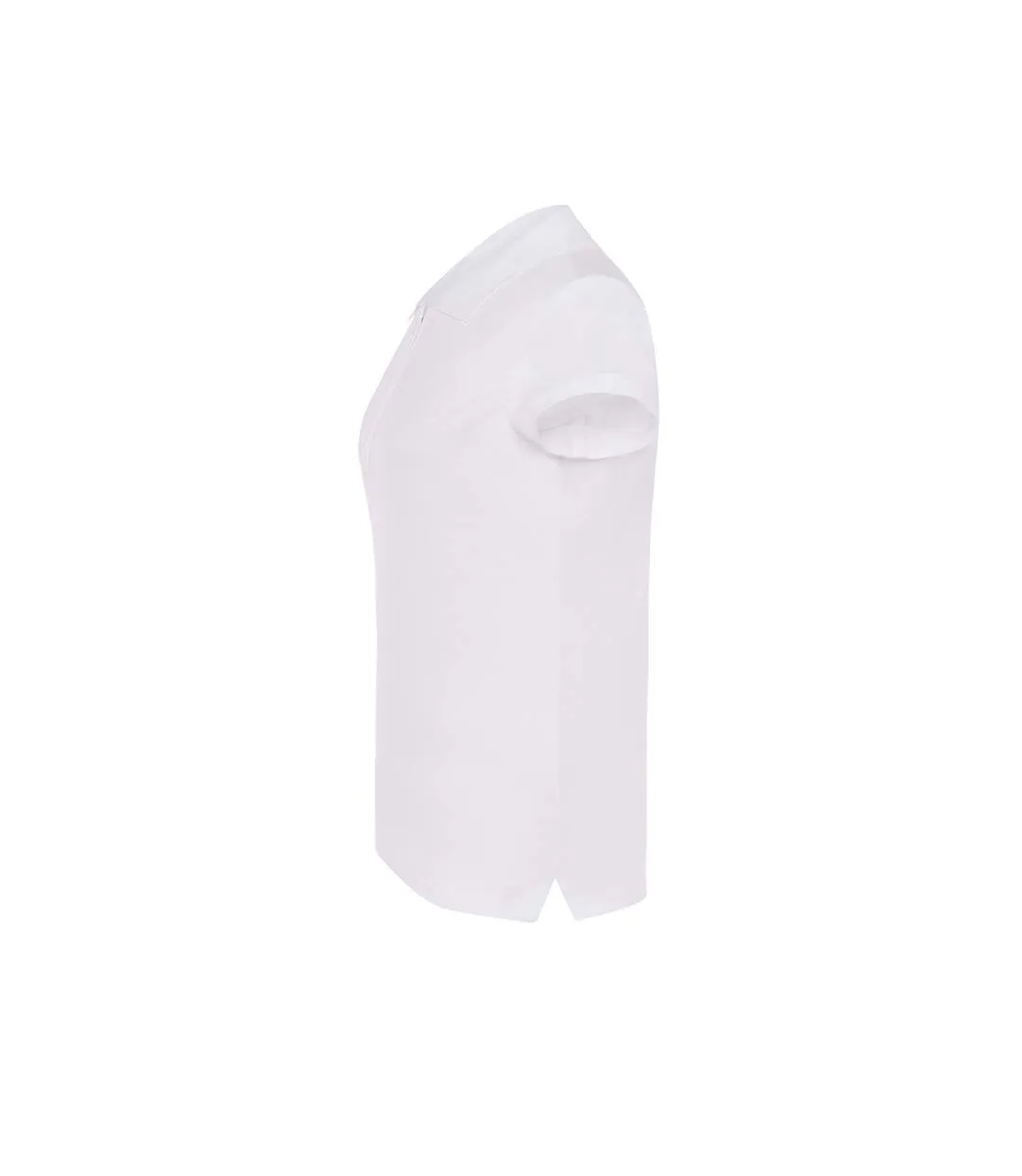 Womens/ladies Regular Polo Shirt White JHK-3