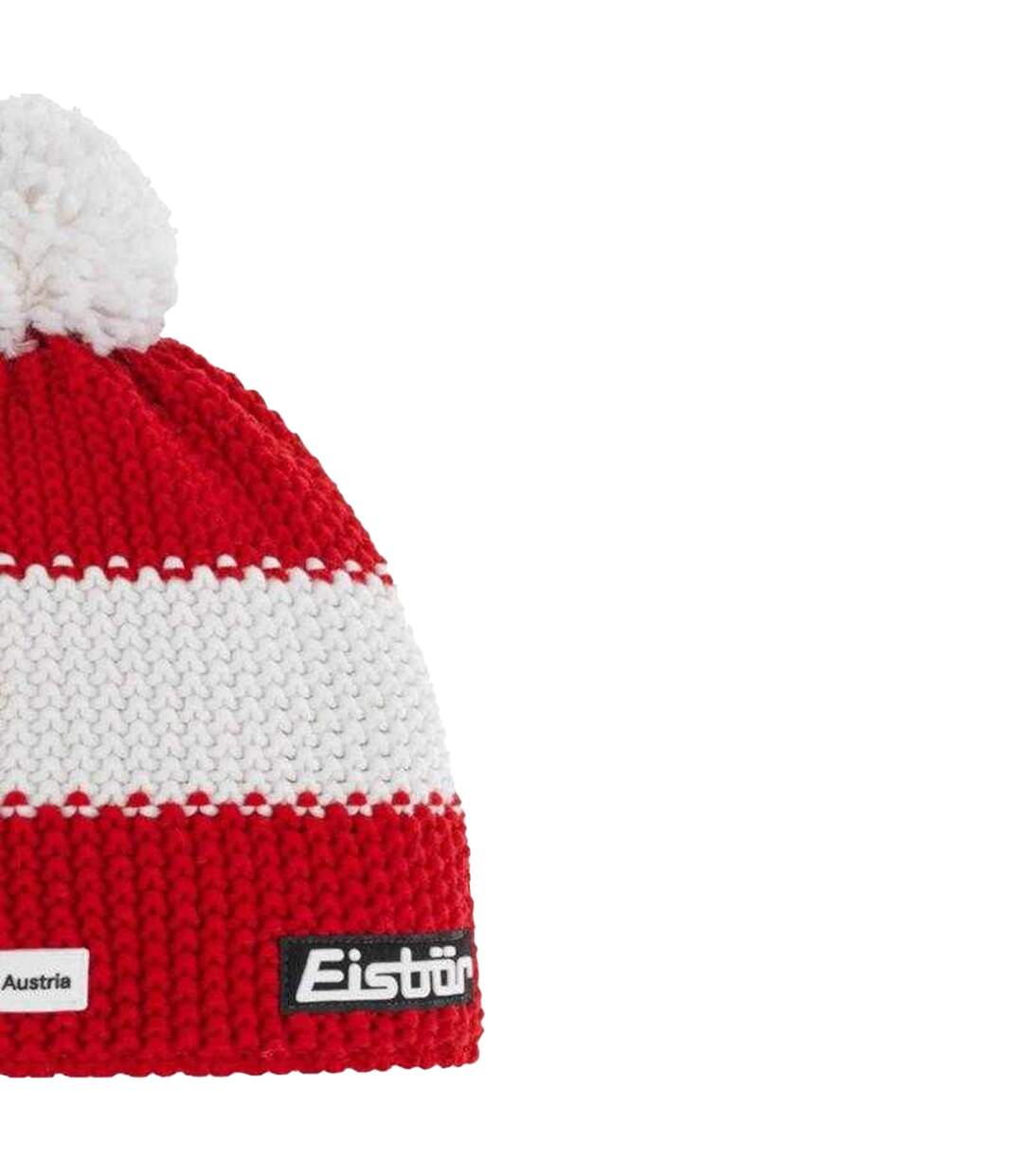 Bonnet Motif/style Étoile Blanc Rouge Eisbar-2