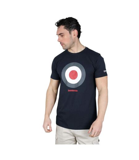 Mens Target Cotton T-shirt Navy Lambretta