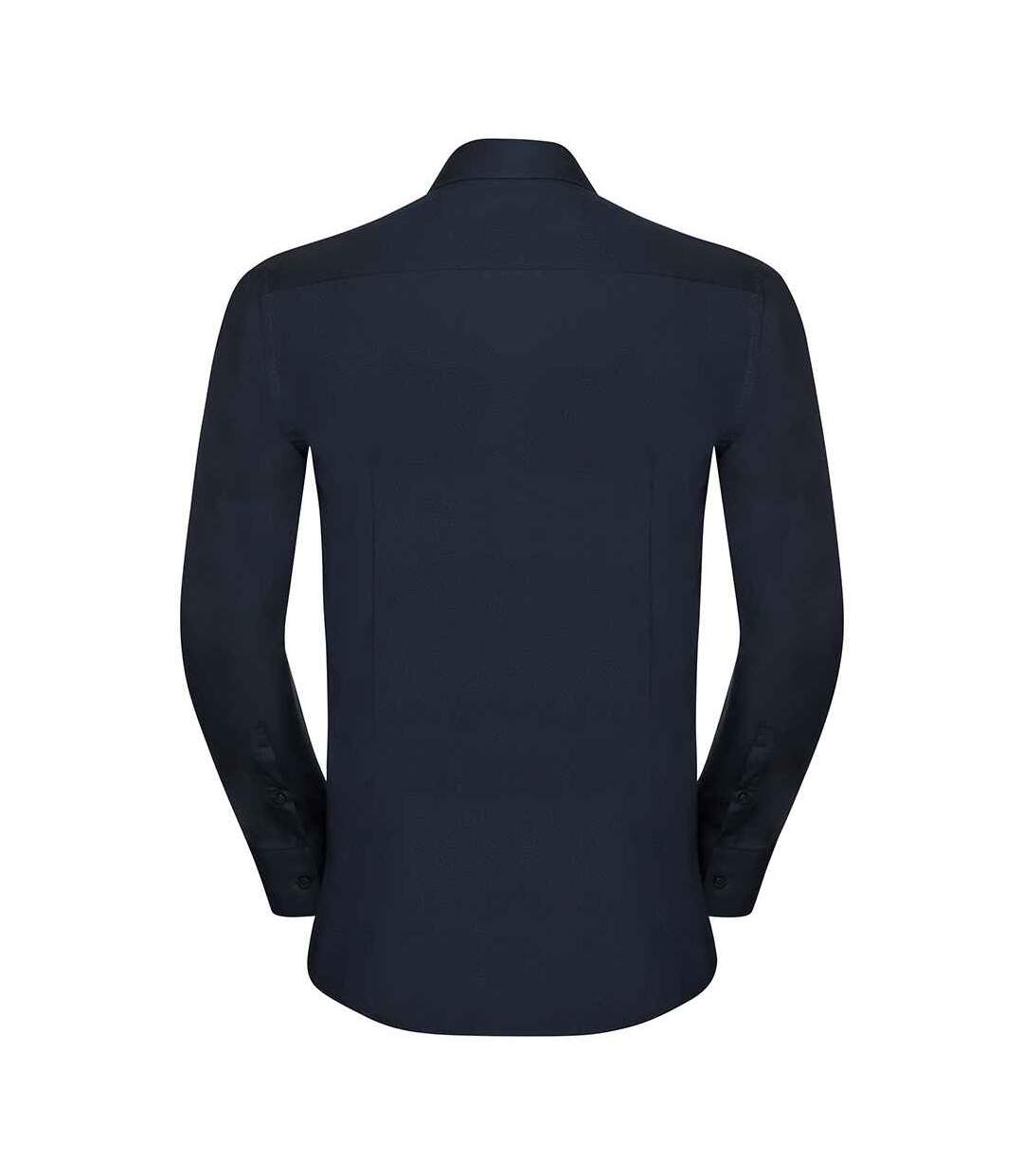 Chemise Ultimate Homme Bleu Marine Vif Russell Collection-2