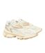 Womens/ladies L003 2k24 Leather Trainers Off White Lacoste-1