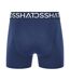 Pack of 3  Mens bresler boxer shorts  navy Crosshatch-3