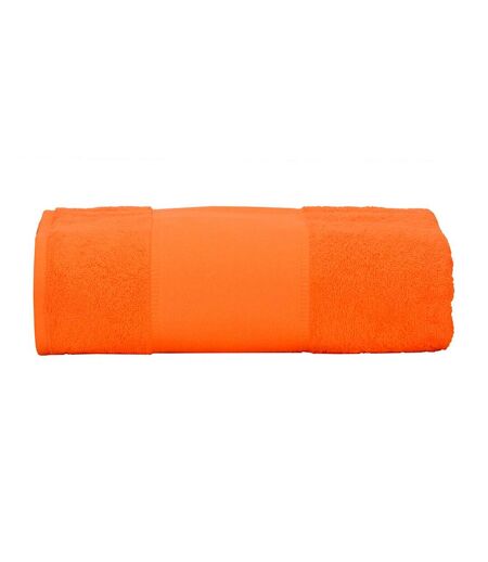 A&R Towels Print-Me Big Towel (Bright Orange) (One Size) - UTRW6039