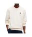 Sweat beige homme tommy hilfiger badge crewssop-1