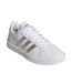 Baskets Motif/style À Rayures Grand Court Femme Blanc Adidas-1
