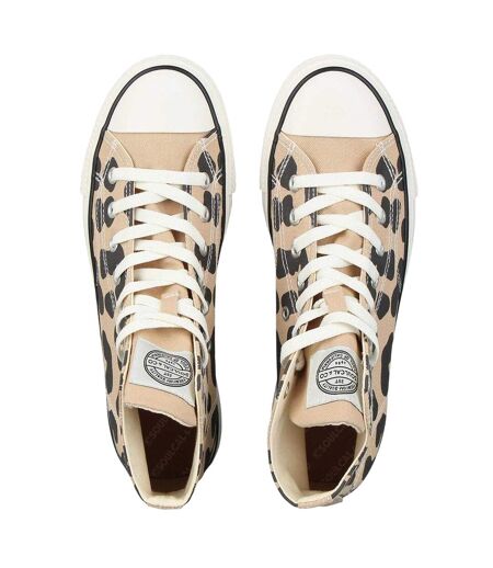 Baskets Motif/style Imprimé Léopard Femme Marron SoulCal