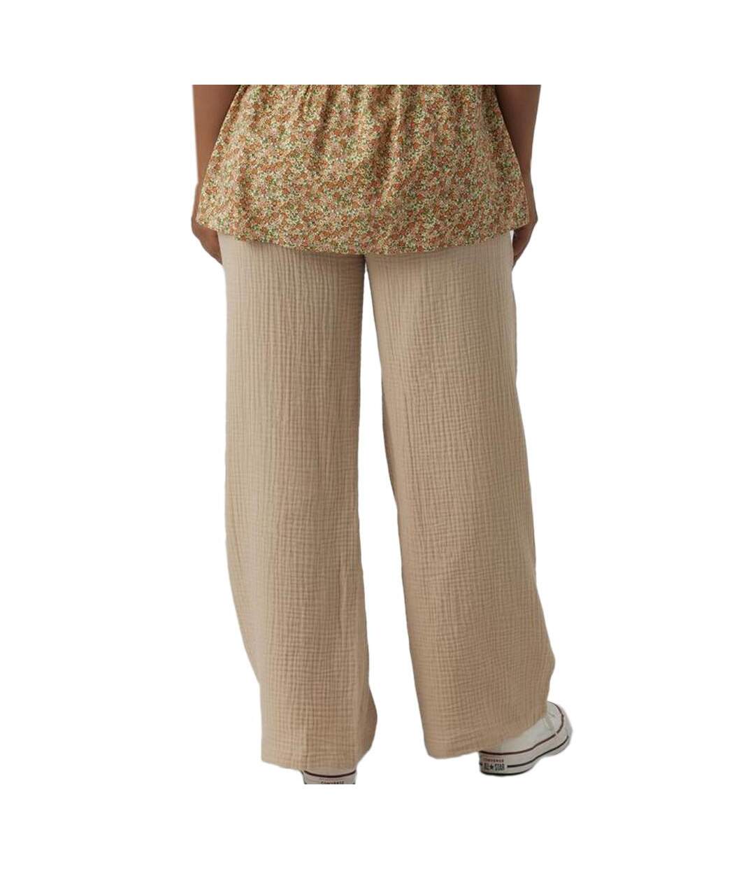 Pantalons de Grossesse Beige Femme Vero Moda Marternity Nia - L-2