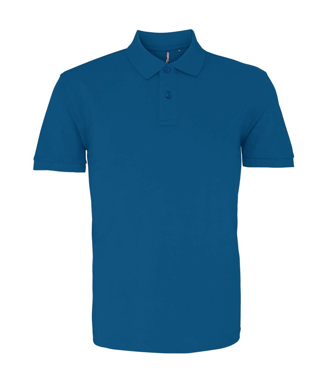 Asquith & Fox Mens Plain Short Sleeve Polo Shirt (Peacock)