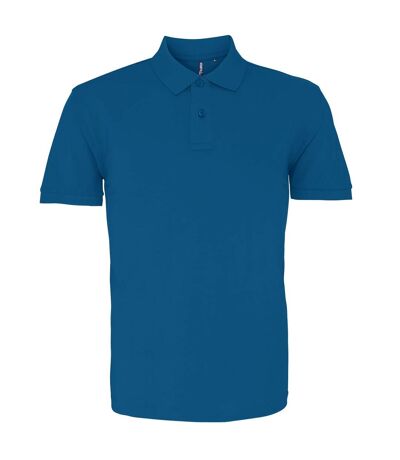 Asquith & Fox Mens Plain Short Sleeve Polo Shirt (Peacock) - UTRW3471