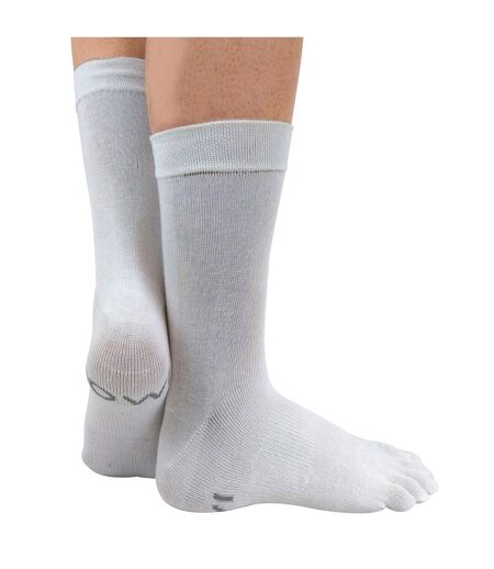 1 Pack Unisex Lightweight Cotton Toe Socks for Athletes Foot