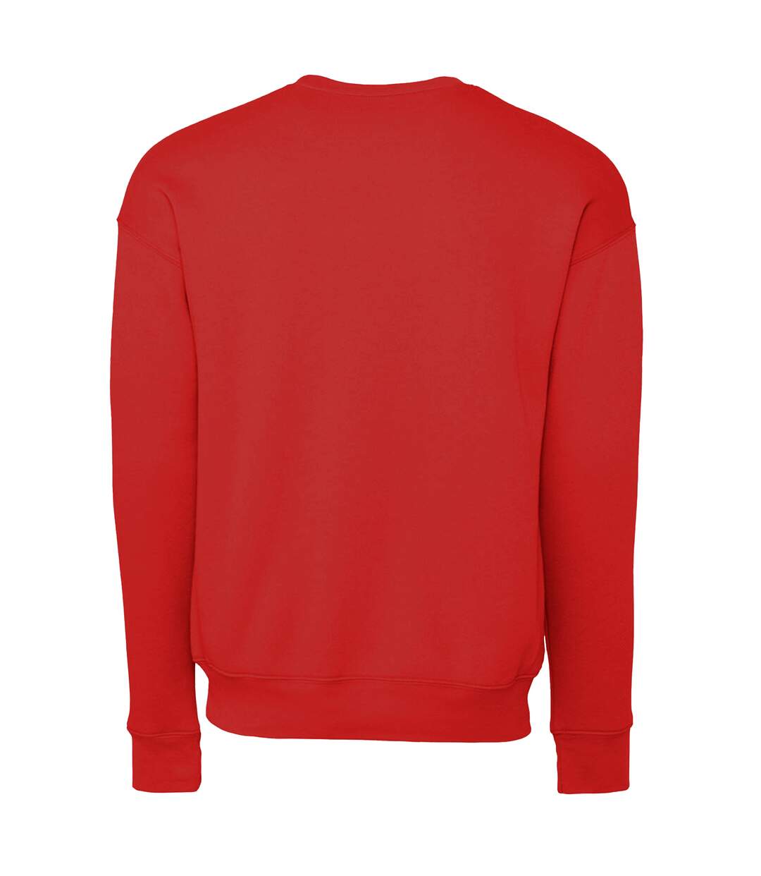 Sweatshirt Unisexe Rouge Bella + Canvas-2
