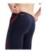Jammer De Natation Motif/style À Rayures Homme Bleu Marine Orange Rayures Speedo-3