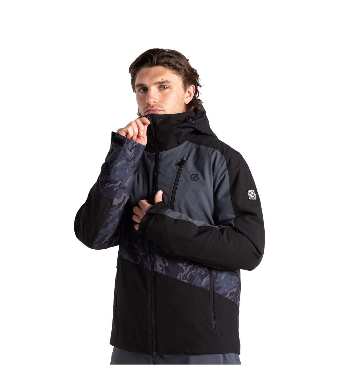 Blouson de ski baseplate homme noir / gris foncé Dare 2B-4