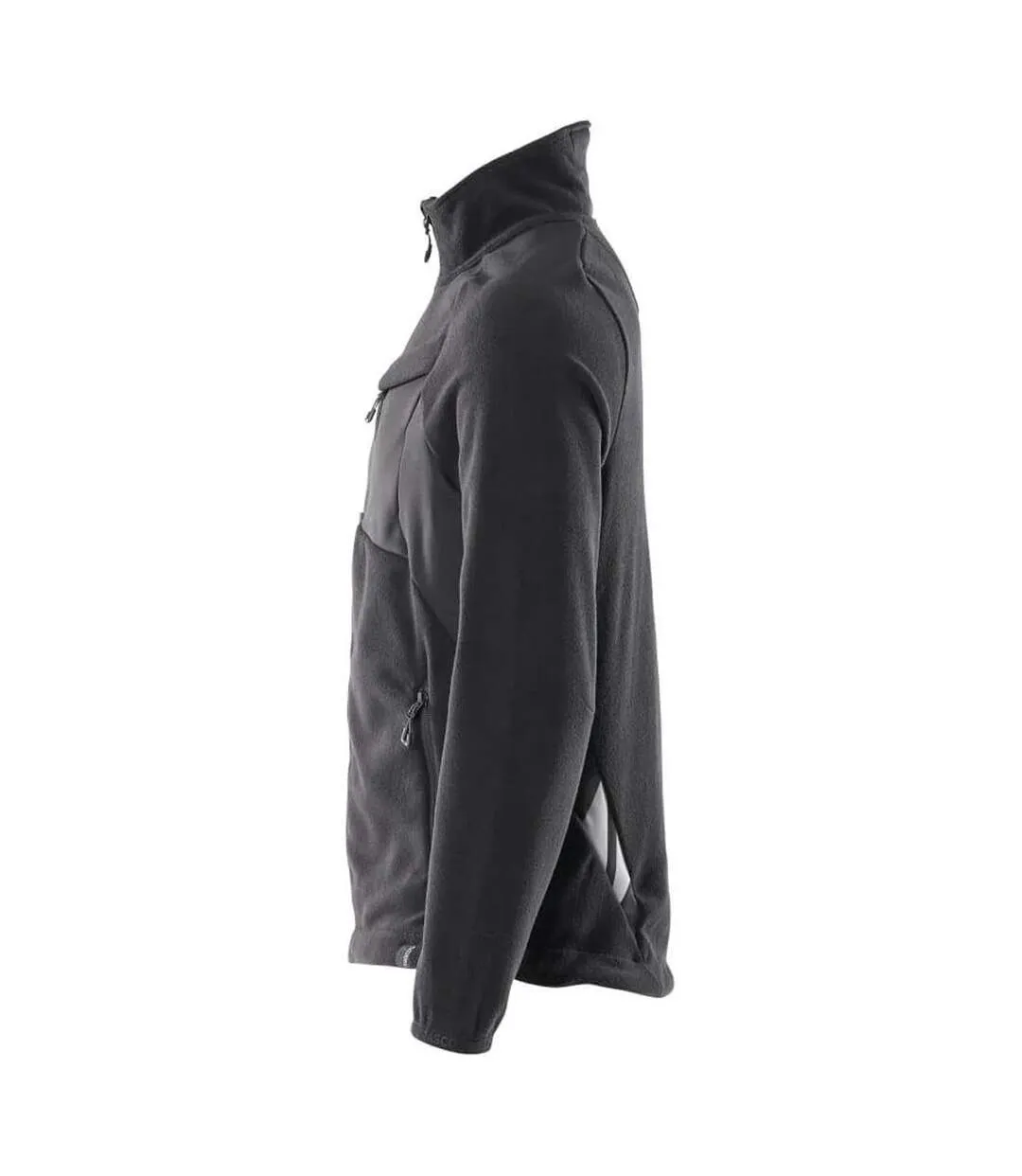 Mens Accelerate Fleece Jacket Black Mascot-3