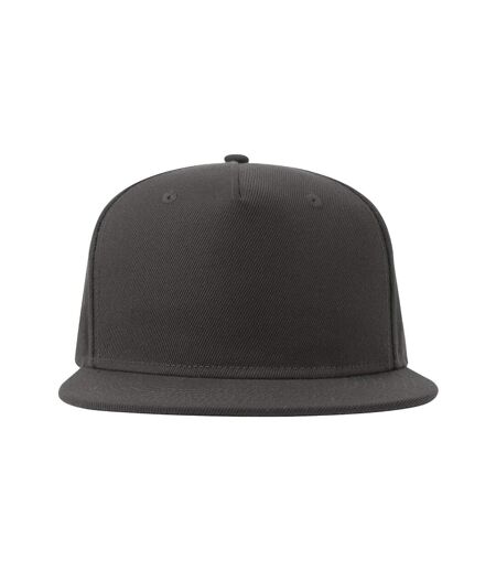 Casquette Ajustable Five-s Gris Foncé Atlantis Headwear