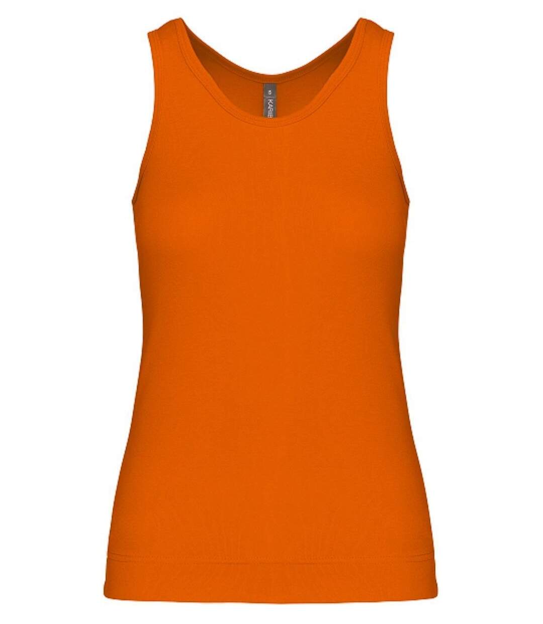 Débardeur dos nageur - K311 - orange foncé - femme-1