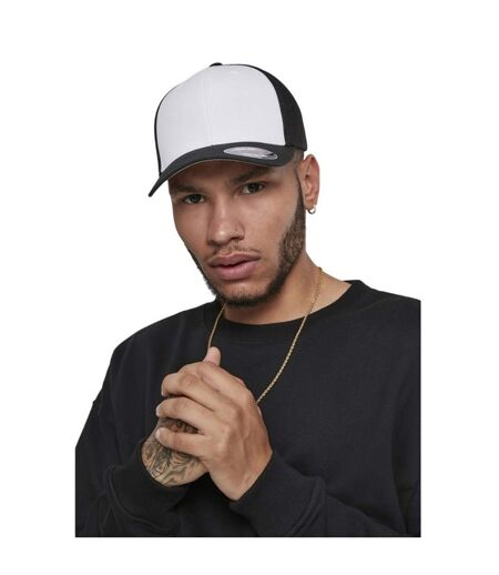 Casquette De Baseball Blanc Noir Flexfit