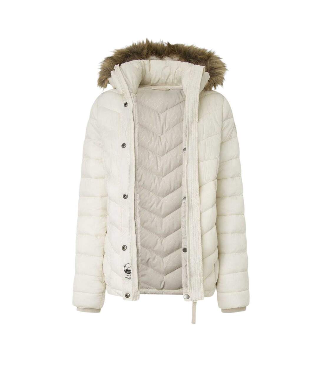 Doudoune Matelassée Femme Blanc Pepe Jeans-3