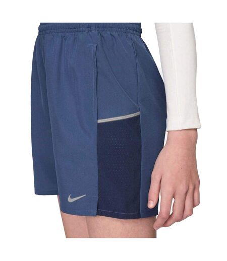 Short De Course Miler Femme Bleu Marine Nike