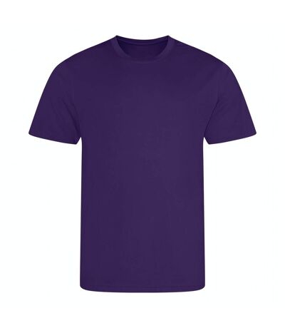 AWDis Cool Unisex Adult Recycled T-Shirt (Purple)