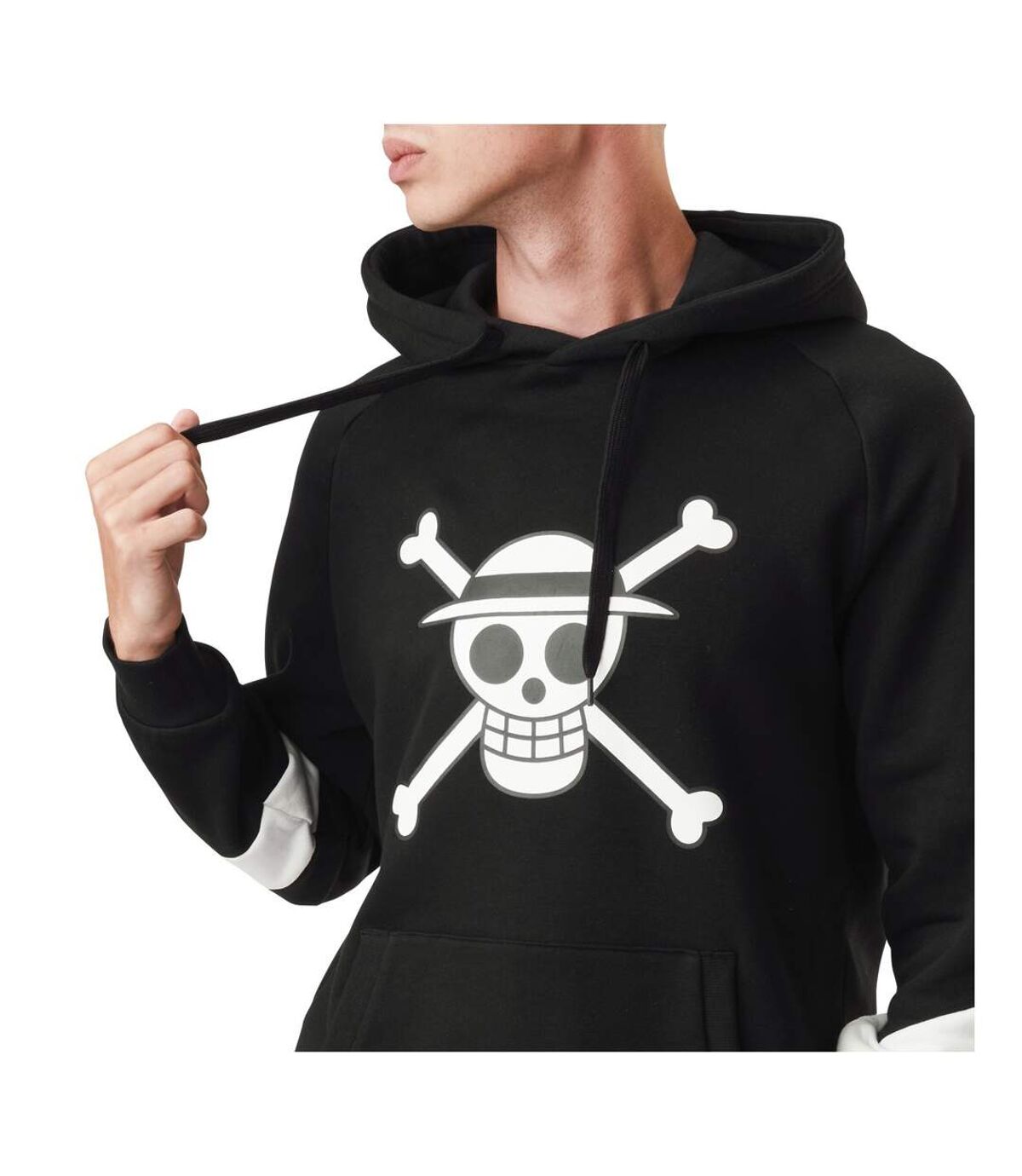 Sweat Homme One Piece, Sweat a Capuche Homme, Confortable et Chaud