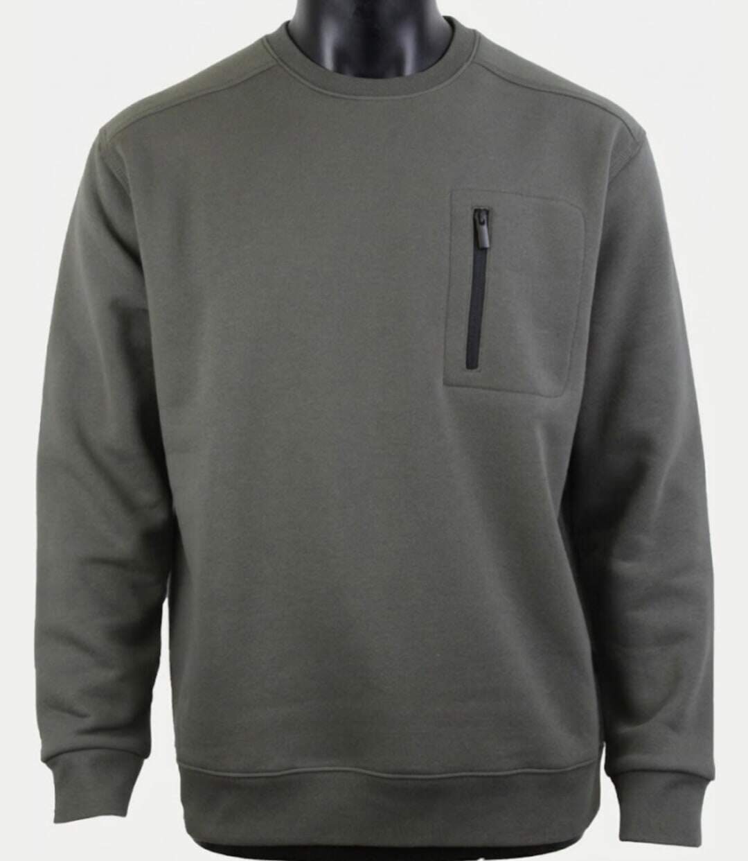 CHALLENGER GARRY1 — Sweat col rond gris quartz : confort et résistance au quotidien-3