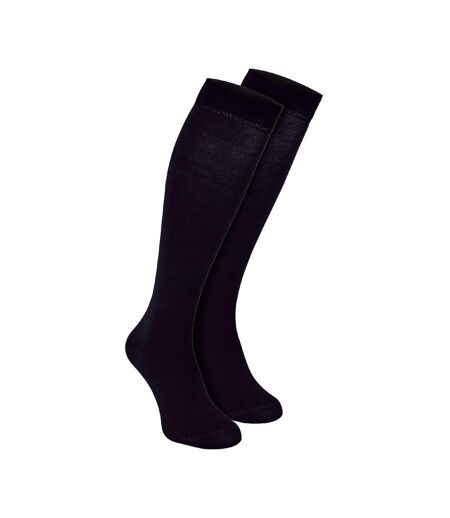 2 Pack Mens Extra Long Knee High Breathable Bamboo Socks