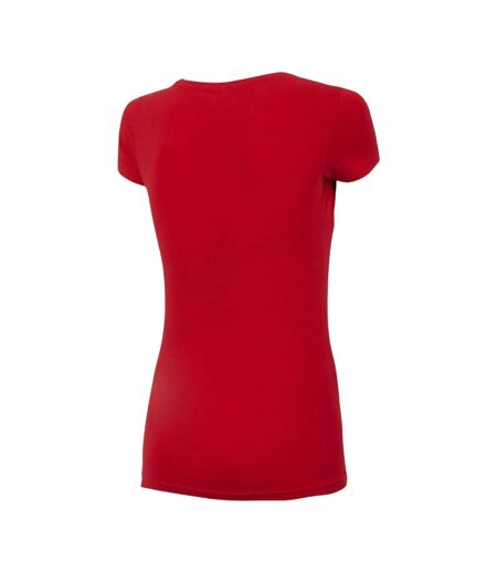 T-shirt H4l22-tsd353 Femme Rouge 4F