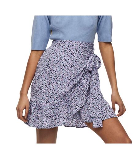 Jupe violette femme only olivia wrap
