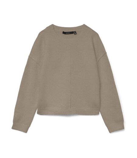 Pull beige femme vero moda besti 10331558