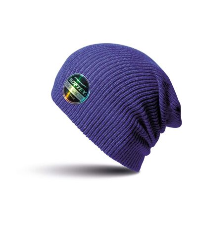 Result Winter Essentials Core Softex Beanie Hat (Purple) - UTRW5165