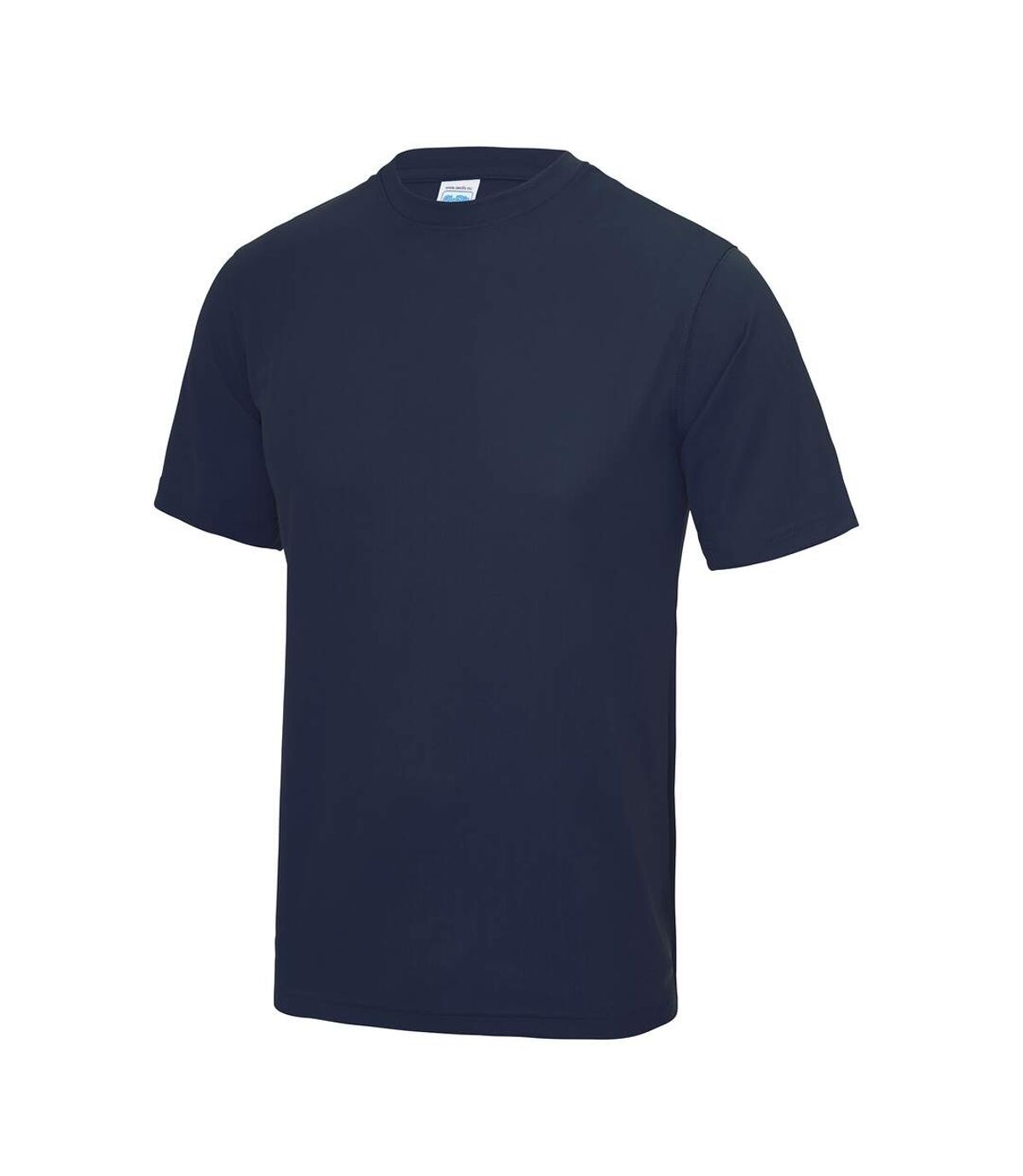 Just Cool Mens Performance Plain T-Shirt (Oxford Navy)
