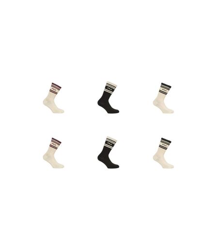 Lot de 6 Paires de tennis homme Lifestyle FU5366 Fila
