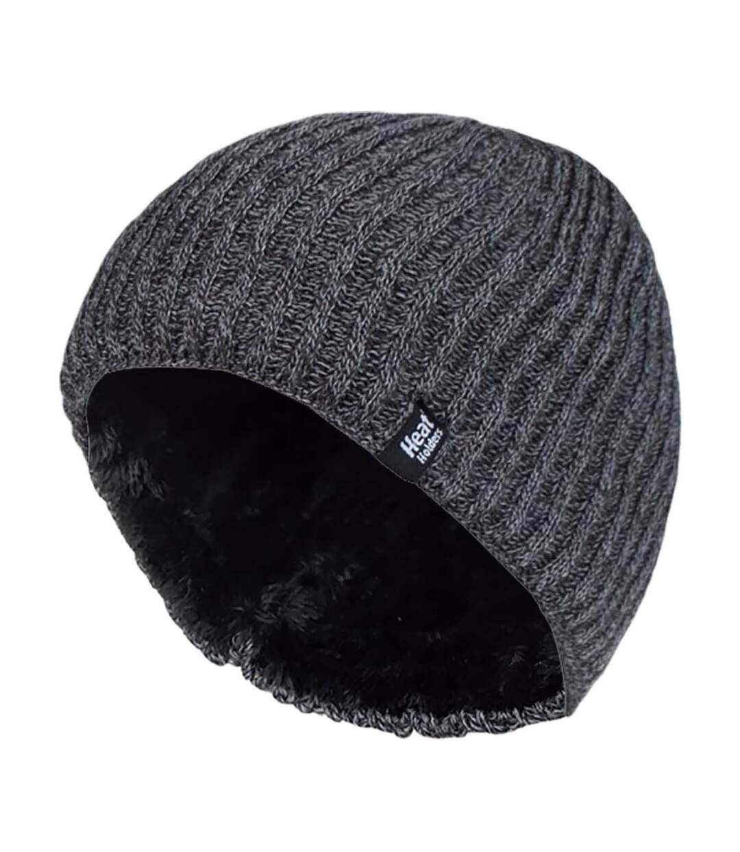 Bonnet Homme Thermique Tricot avec Doublé Polaire-1