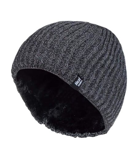 Bonnet Homme Thermique Tricot avec Doublé Polaire