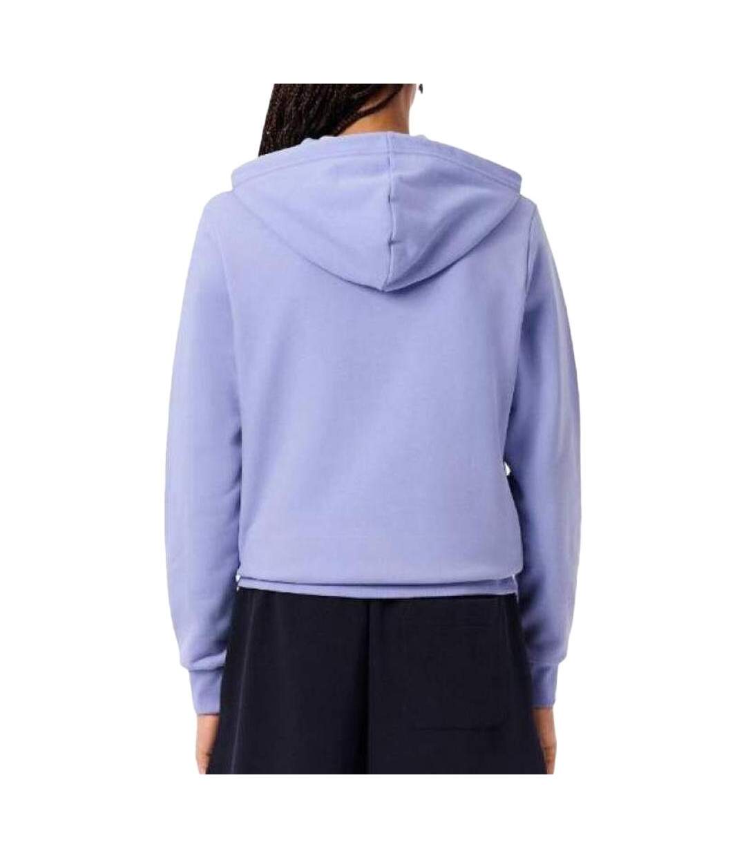 Sweat violet femme lacostesf5256-2
