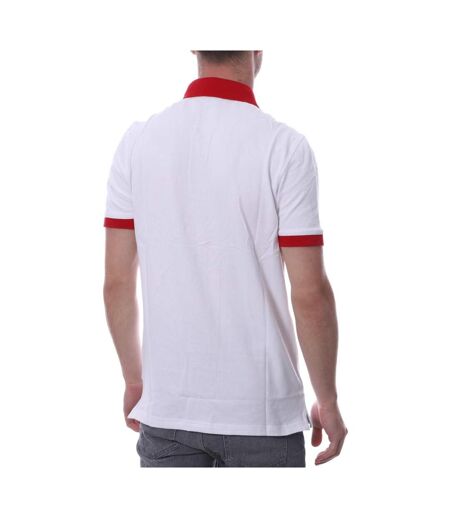 Stade de Reims Polo blanc homme Hungaria - L