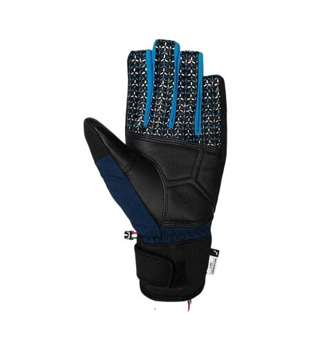 Mens Logo Ski Gloves Blue Reusch