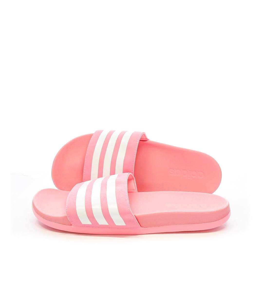 Claquettes Rose/Blanc Adidas Adilette Comfort - 35-1