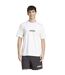 T-shirt Motif/style Linéaire Homme Blanc Adidas-2